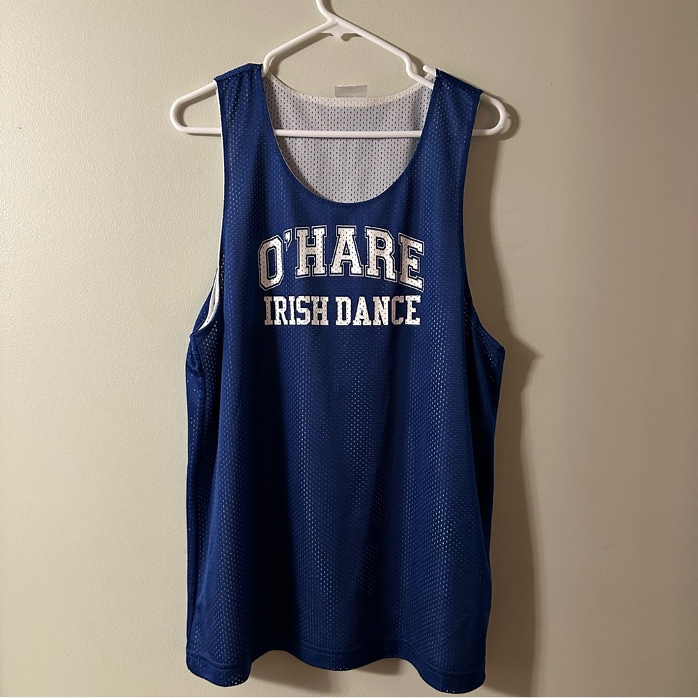 Sport-Tek Blue Mesh Tank Top (Size L)